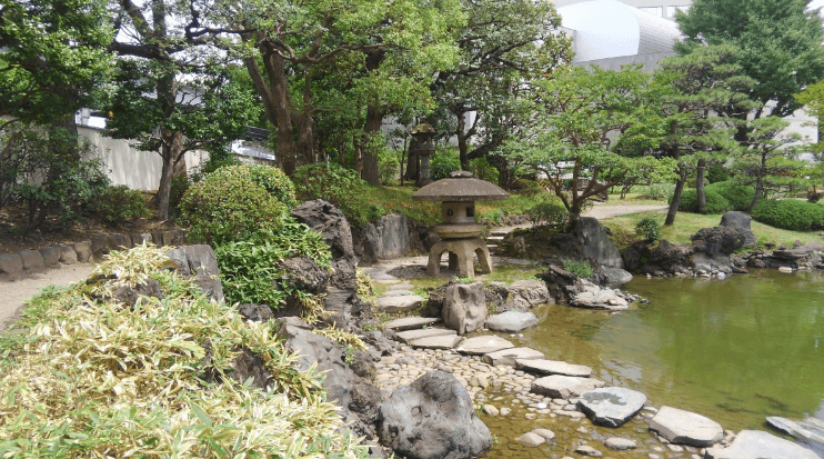 Former Yasuda garden – Japanese garden yikimi